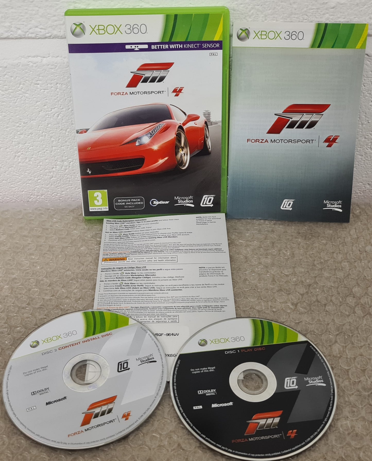 Forza Motorsport 4 Microsoft Xbox 360 Game