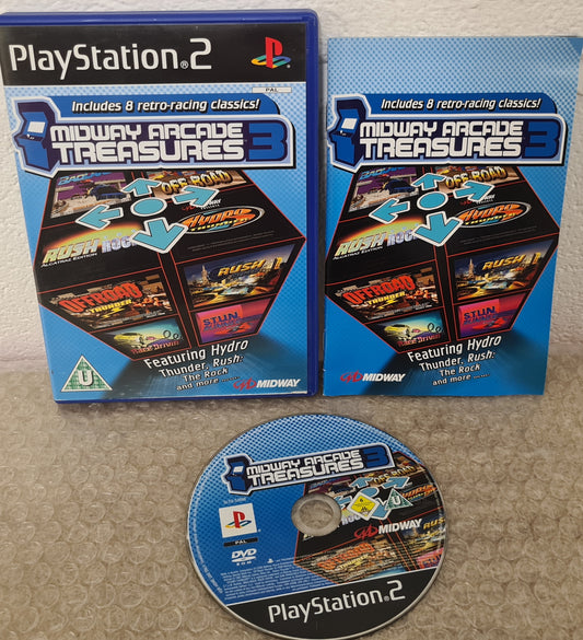 Midway Arcade Treasures 3 Sony Playstation 2 (PS2) Game