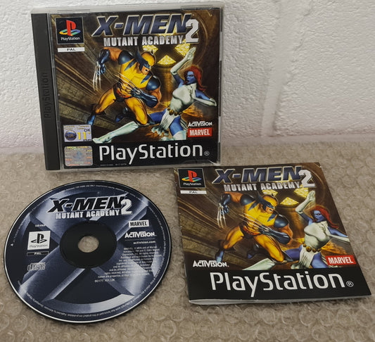 X-Men: Mutant Academy 2 Sony PlayStation 1 (PS1) Game