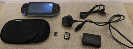 Sony PSVita PCH 1003 Console with Case, 16GB Memory Card & Minecraft