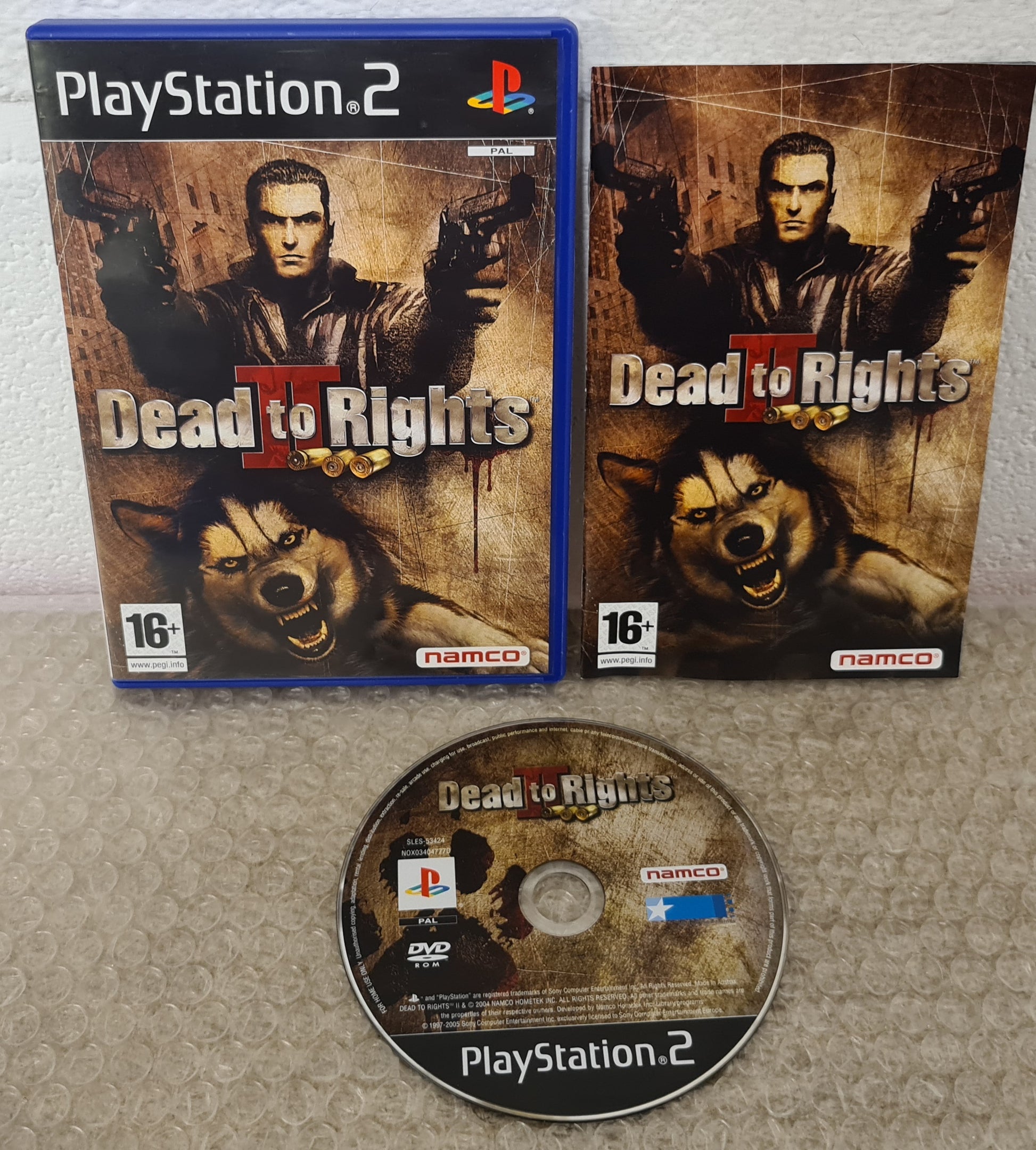 Dead to Rights II Sony Playstation 2 (PS2) Game