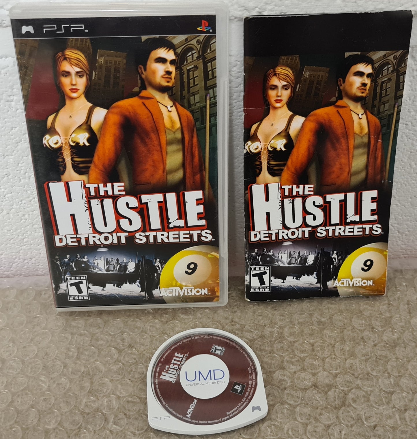 The Hustle Detroit Streets Sony PSP Game