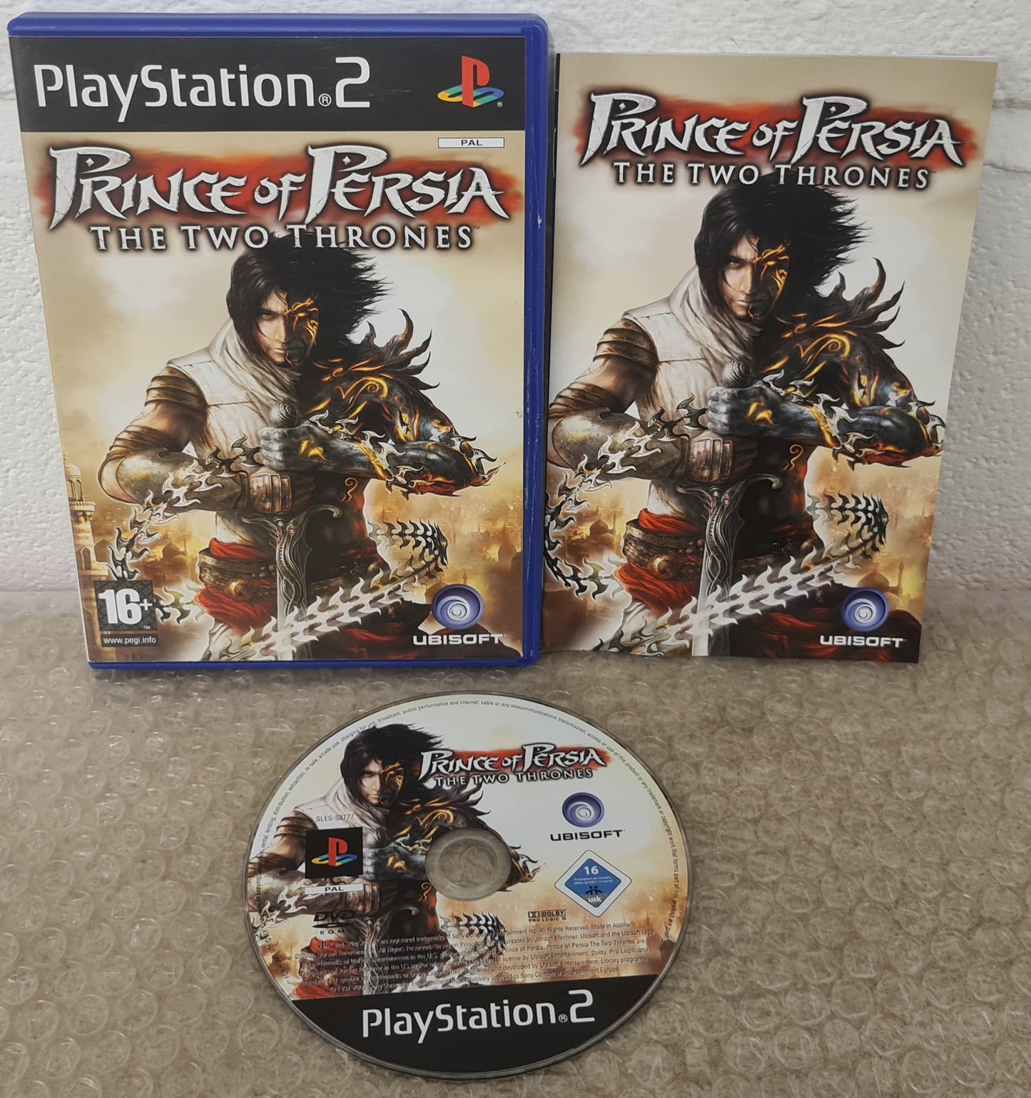 Prince of Persia the Two Thrones Sony Playstation 2 (PS2) Game