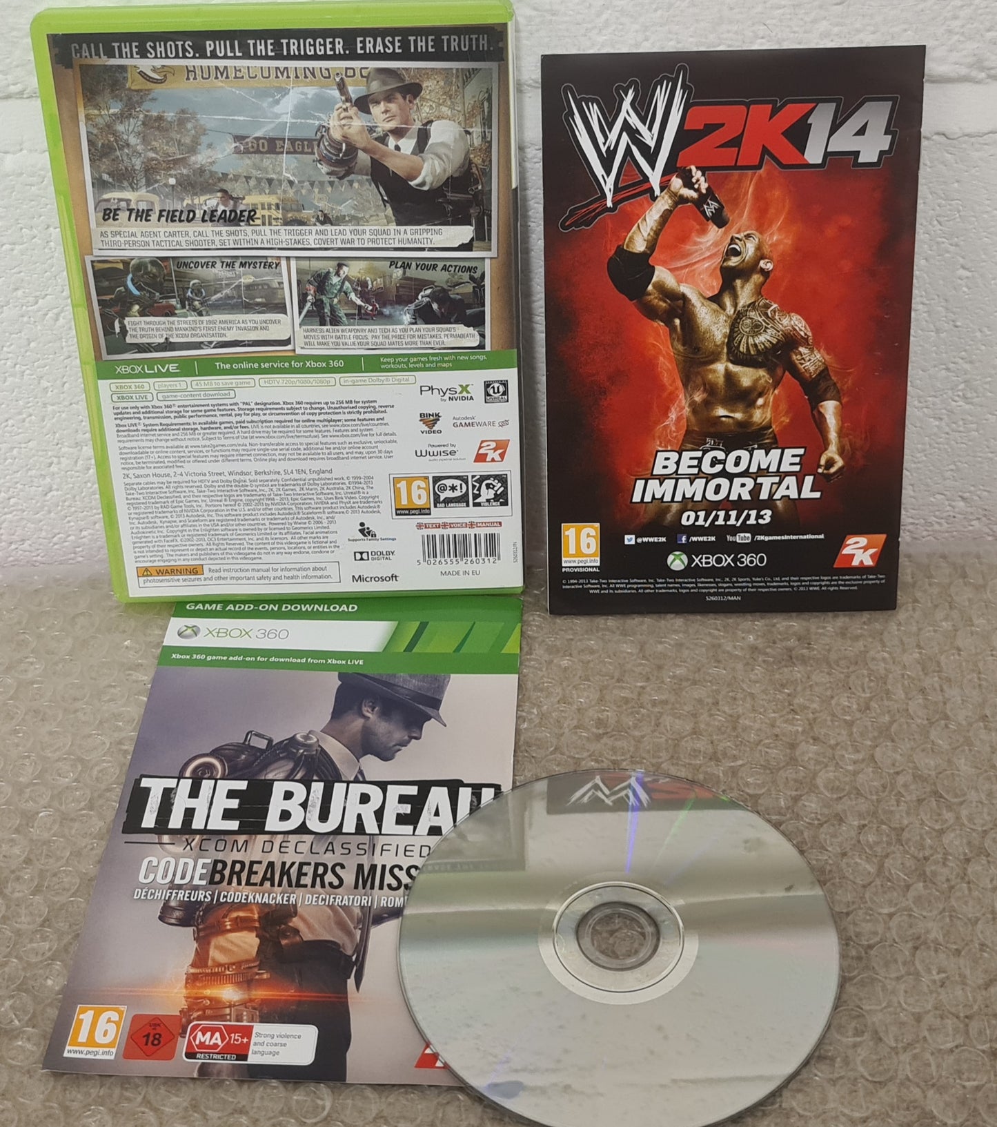 The Bureau Xcom Declassified Microsoft Xbox 360 Game