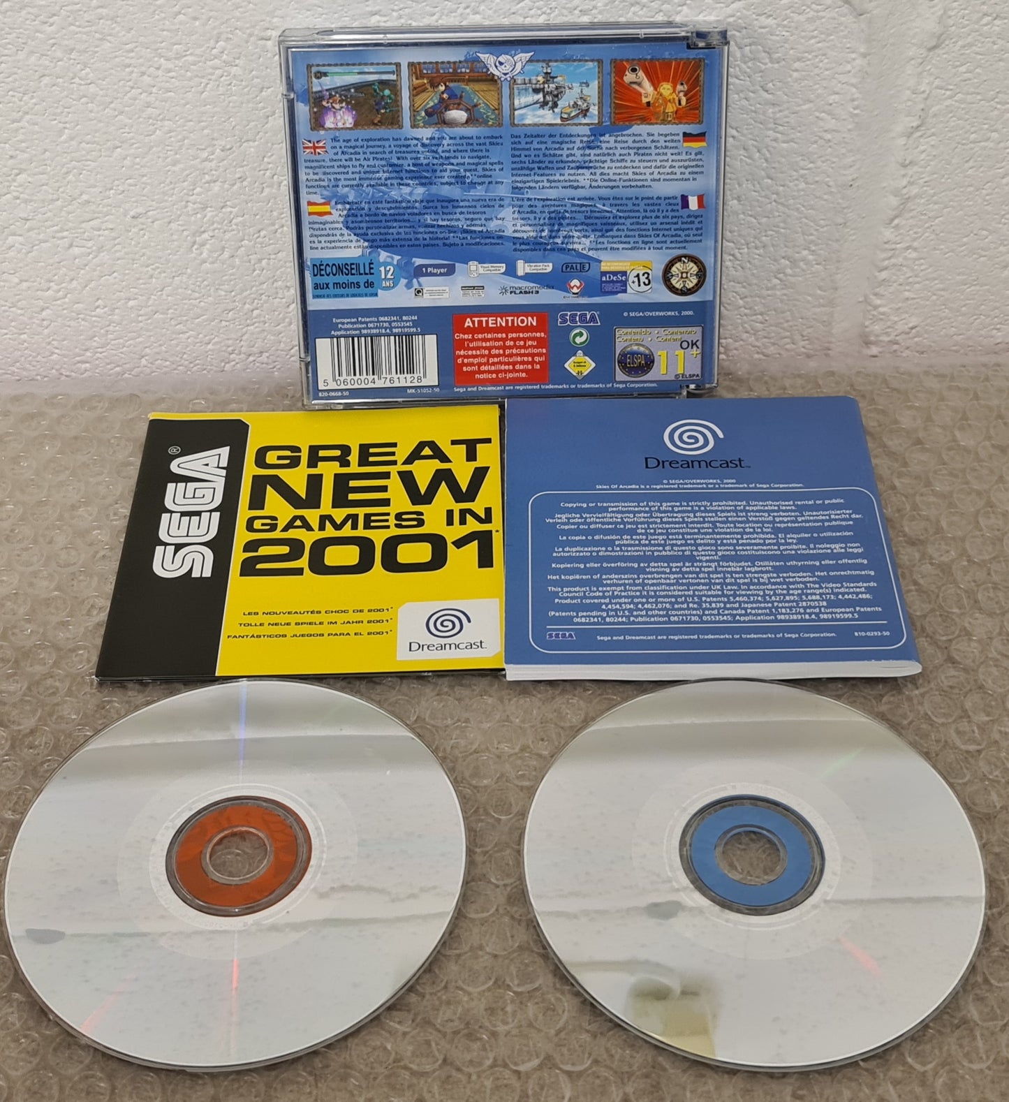 Skies of Arcadia (Sega Dreamcast) game