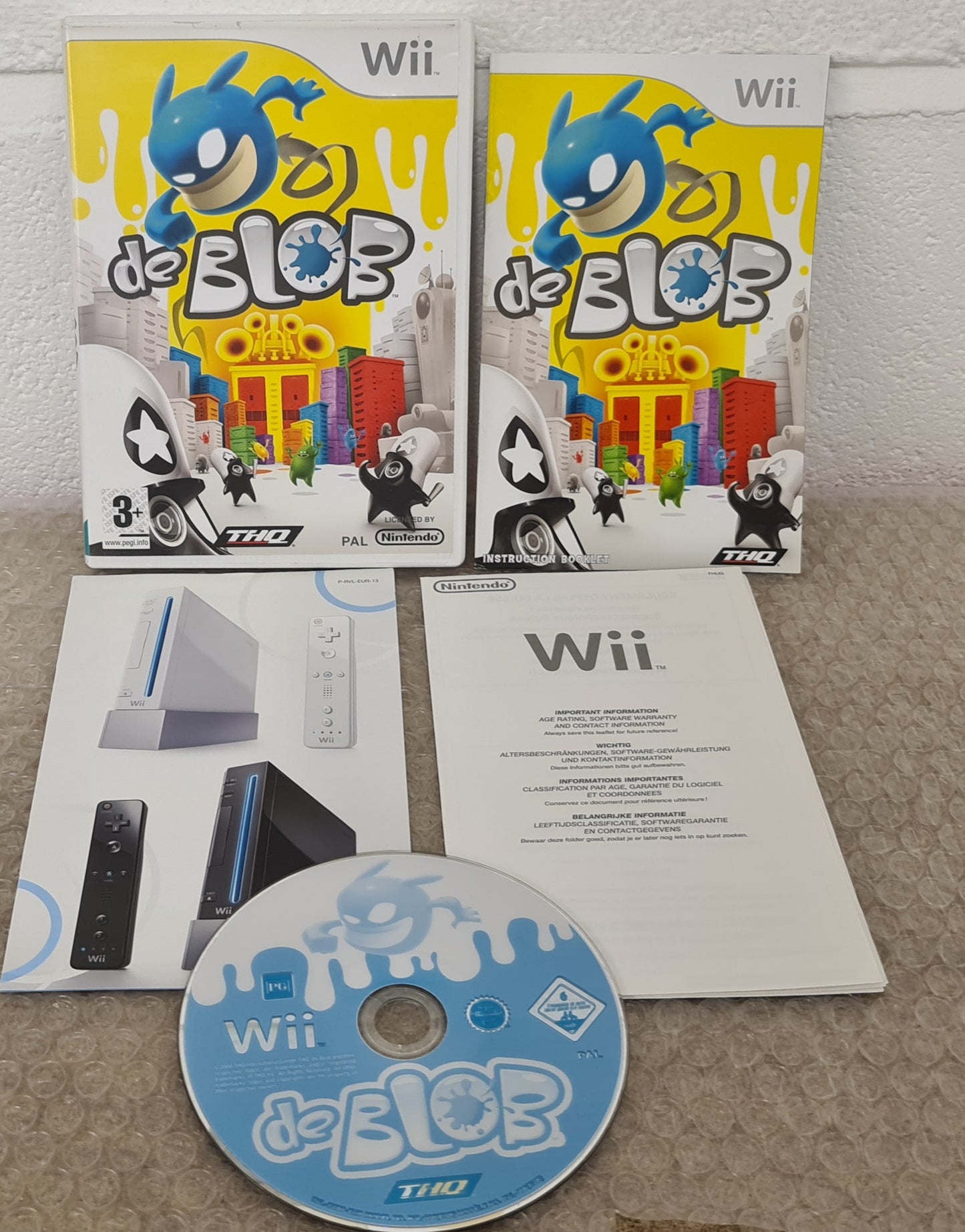 De Blob Nintendo Wii Game