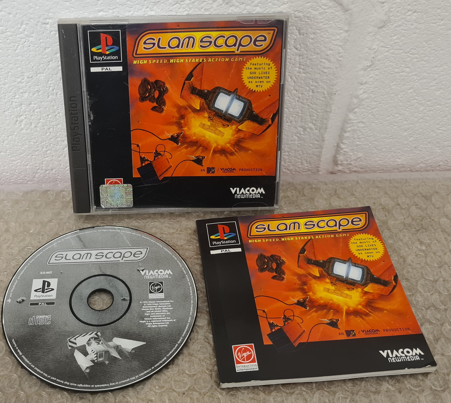 Slamscape Sony Playstation 1 (PS1) Game