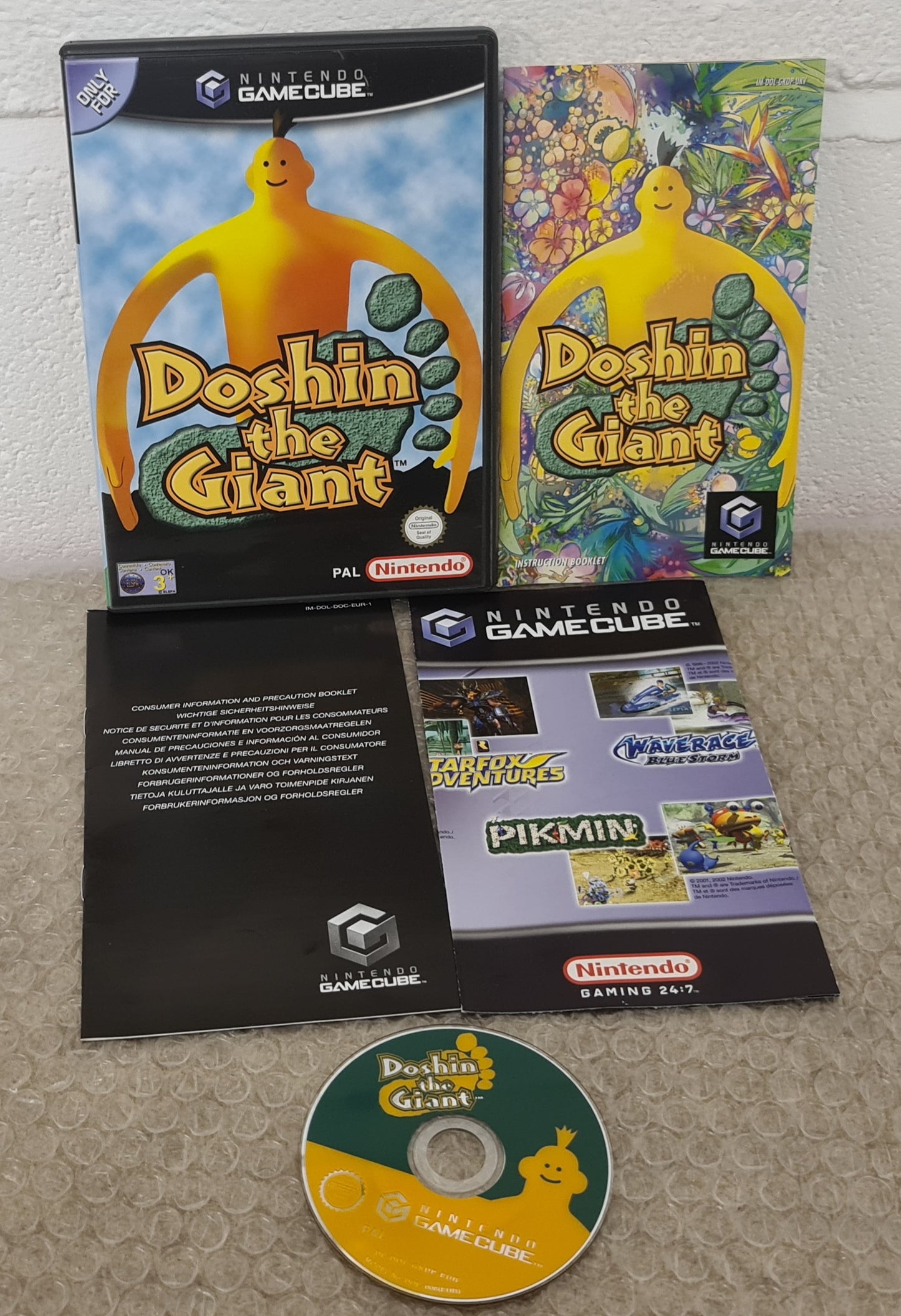Doshin the Giant Nintendo GameCube Game