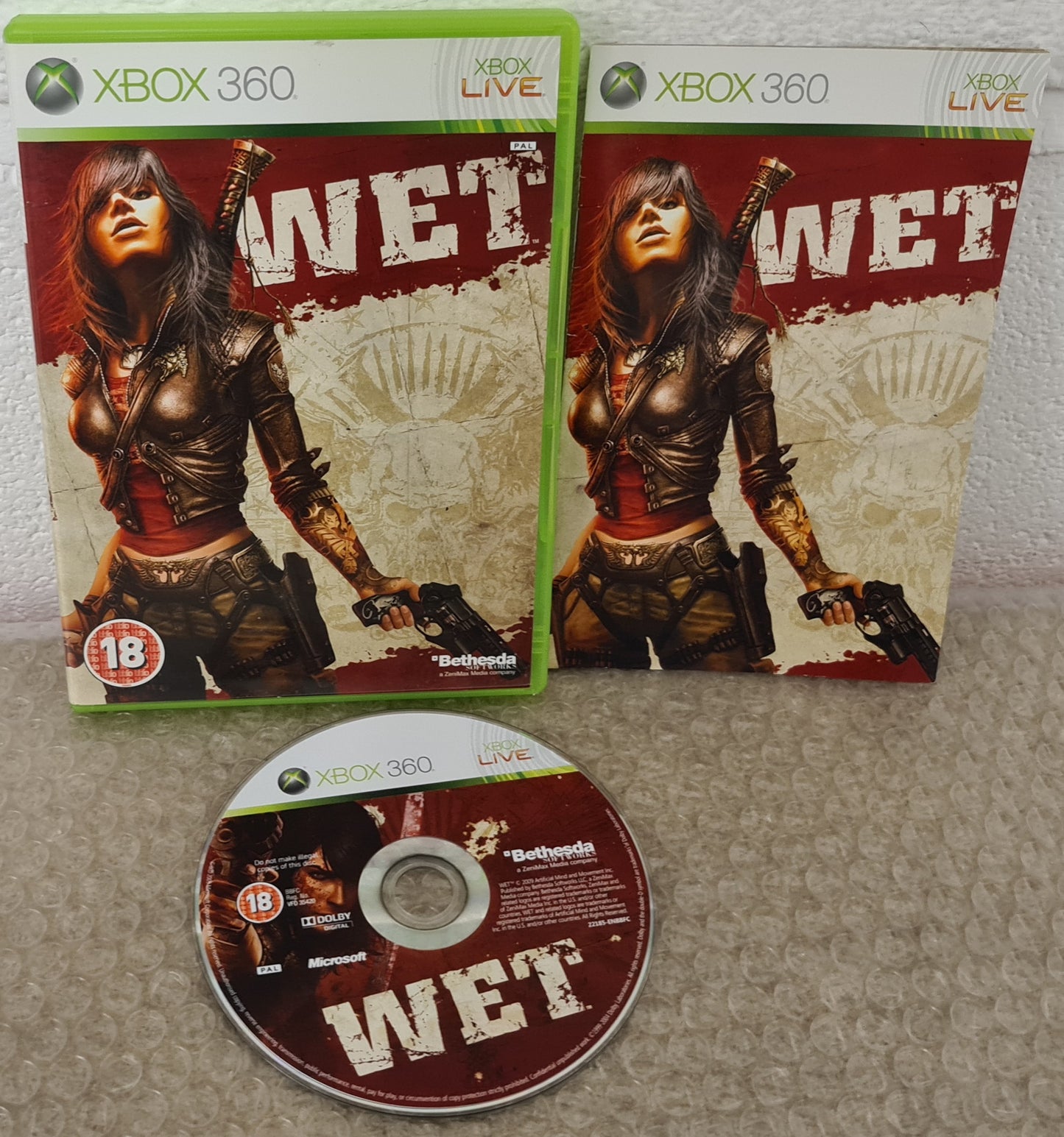 Wet Microsoft Xbox 360 Game