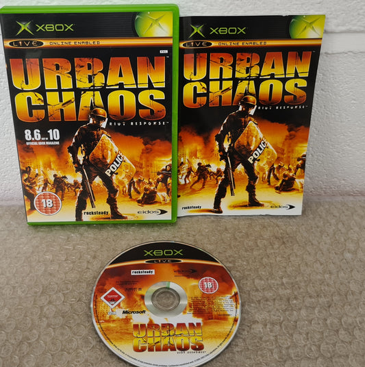 Urban Chaos Riot Response Microsoft Xbox Game