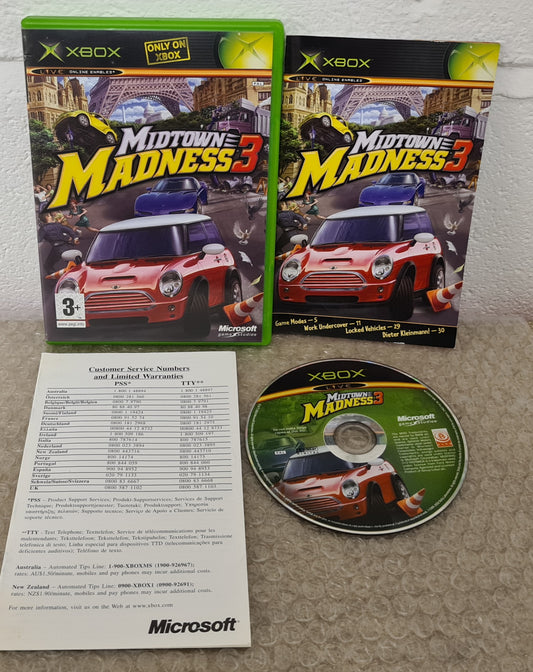Midtown Madness 3 Microsoft Xbox Game