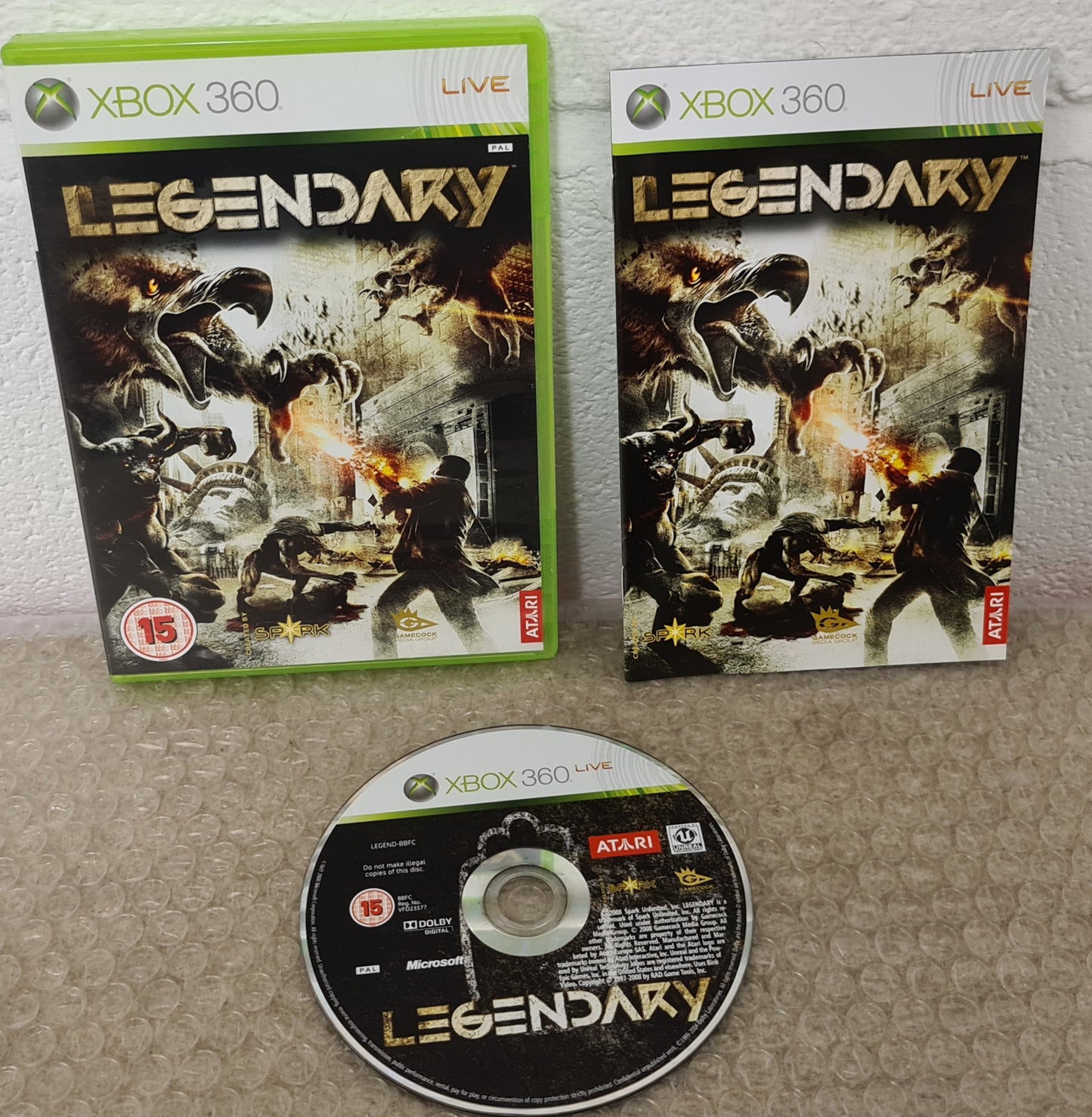 Legendary Microsoft Xbox 360 Game