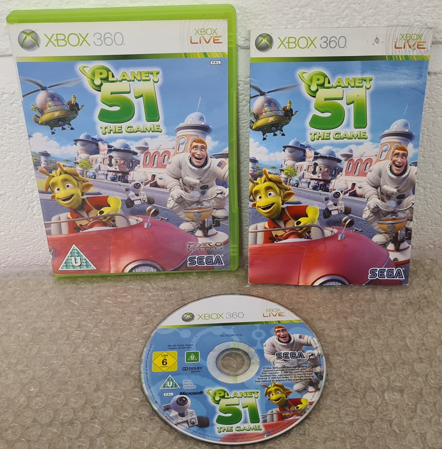Planet 51 Microsoft Xbox 360 Game