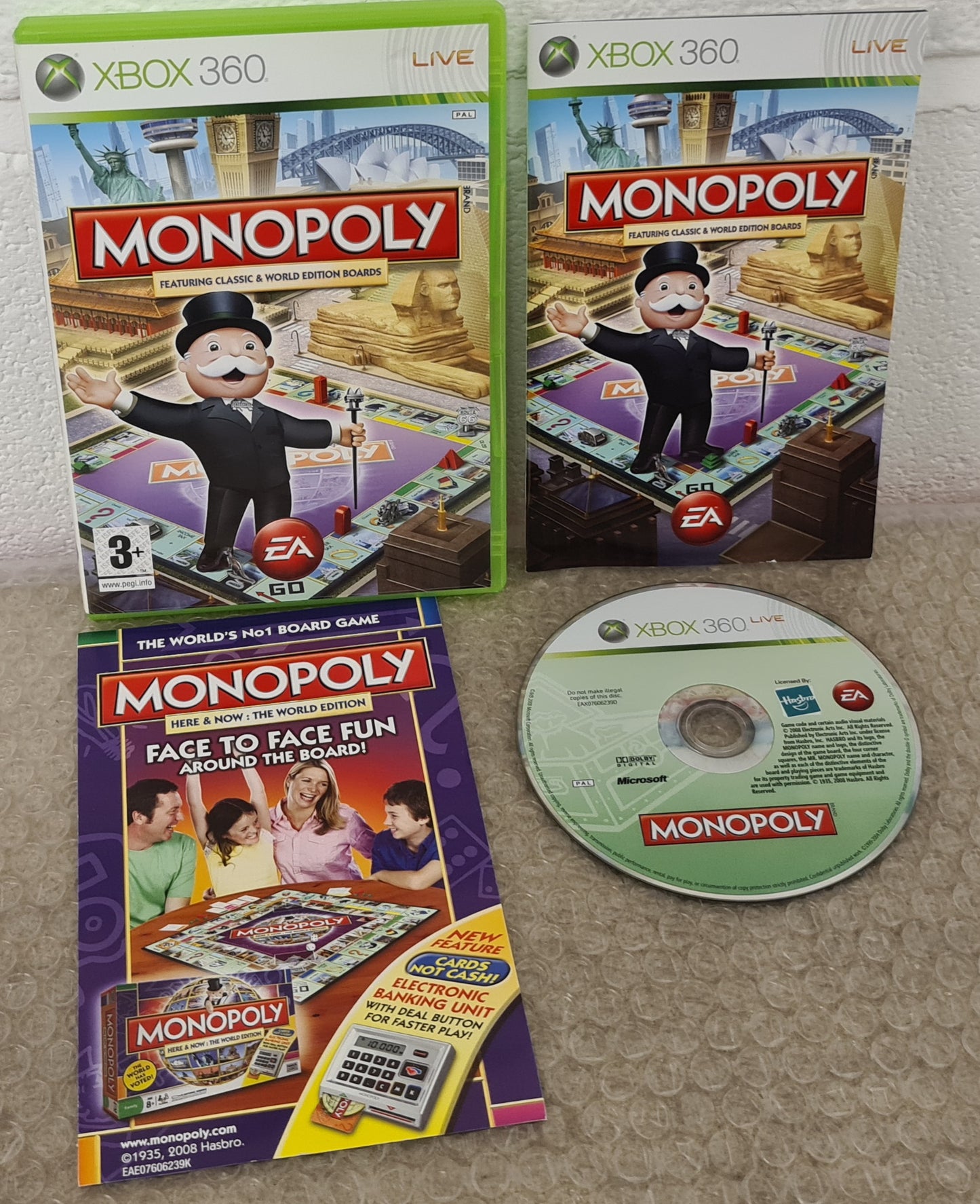 Monopoly Microsoft Xbox 360 Game