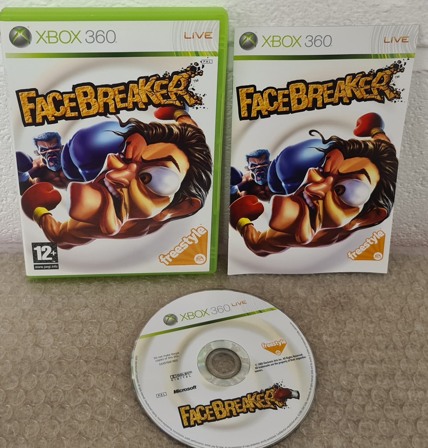 Facebreaker Microsoft Xbox 360 Game