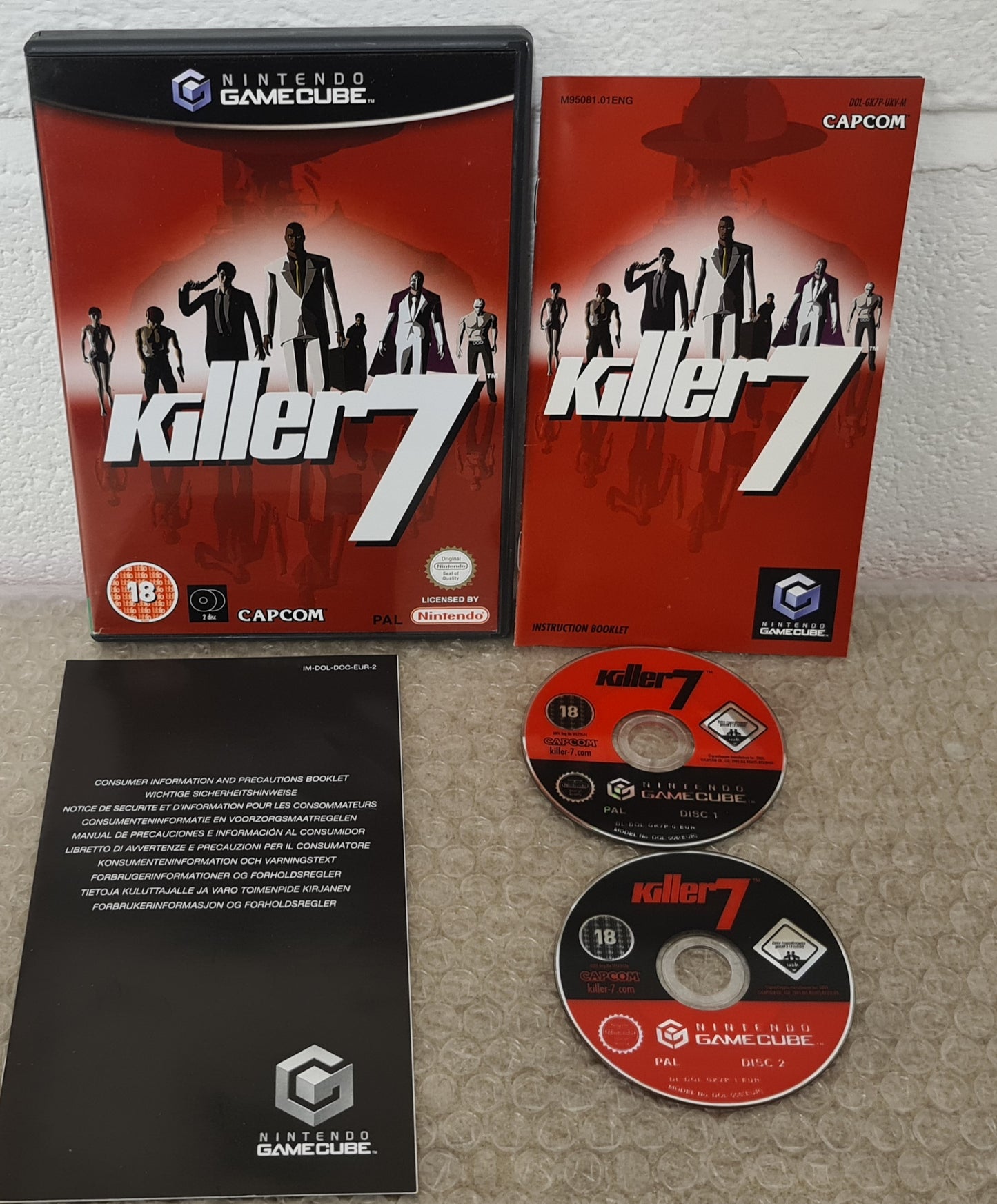Killer7 Nintendo GameCube Game