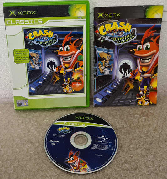 Crash Bandicoot the Wrath of Cortex Classics Microsoft Xbox Game