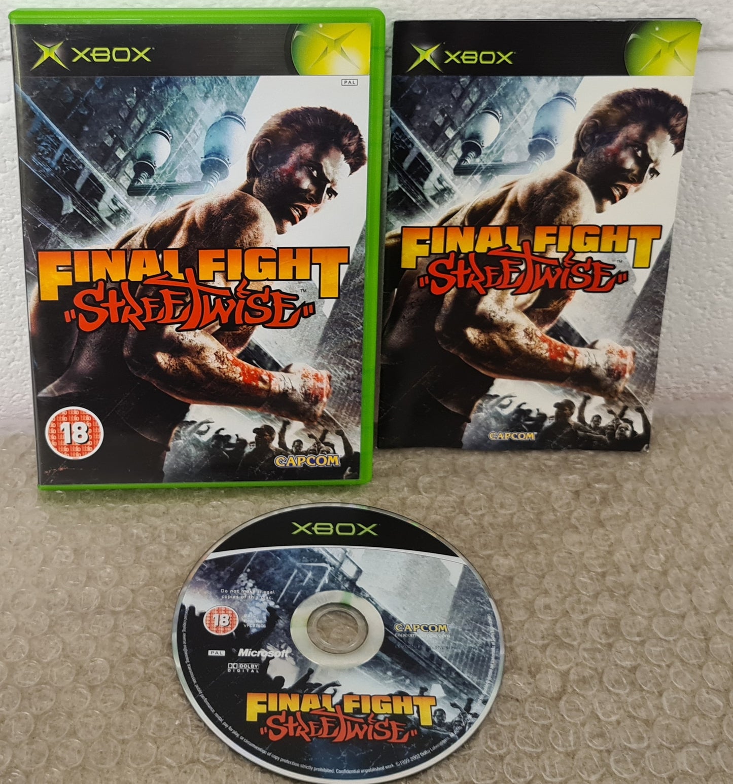 Final Fight Streetwise Microsoft Xbox Game