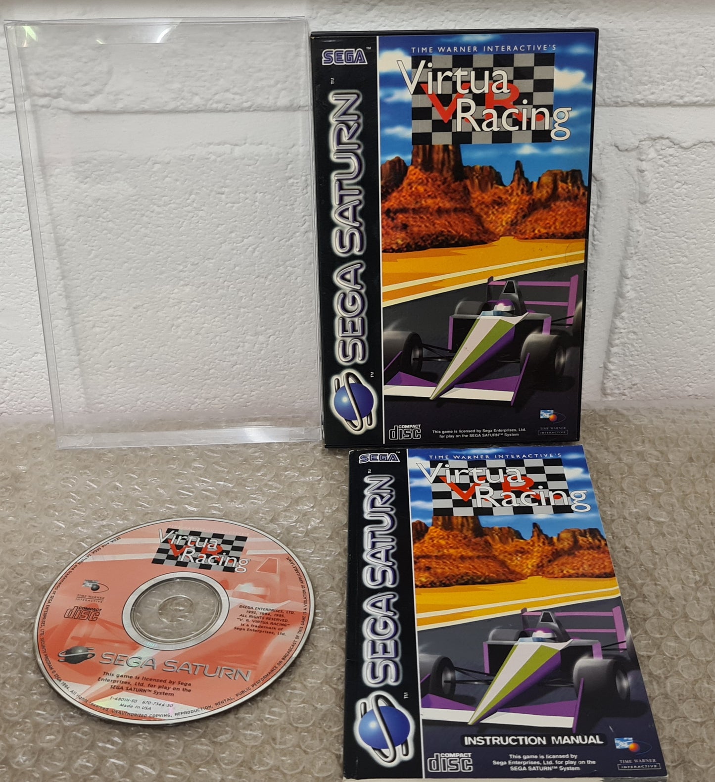 Virtua Racing Sega Saturn Game