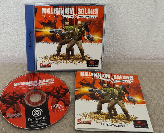 Millennium Soldier Expendable Sega Dreamcast Game