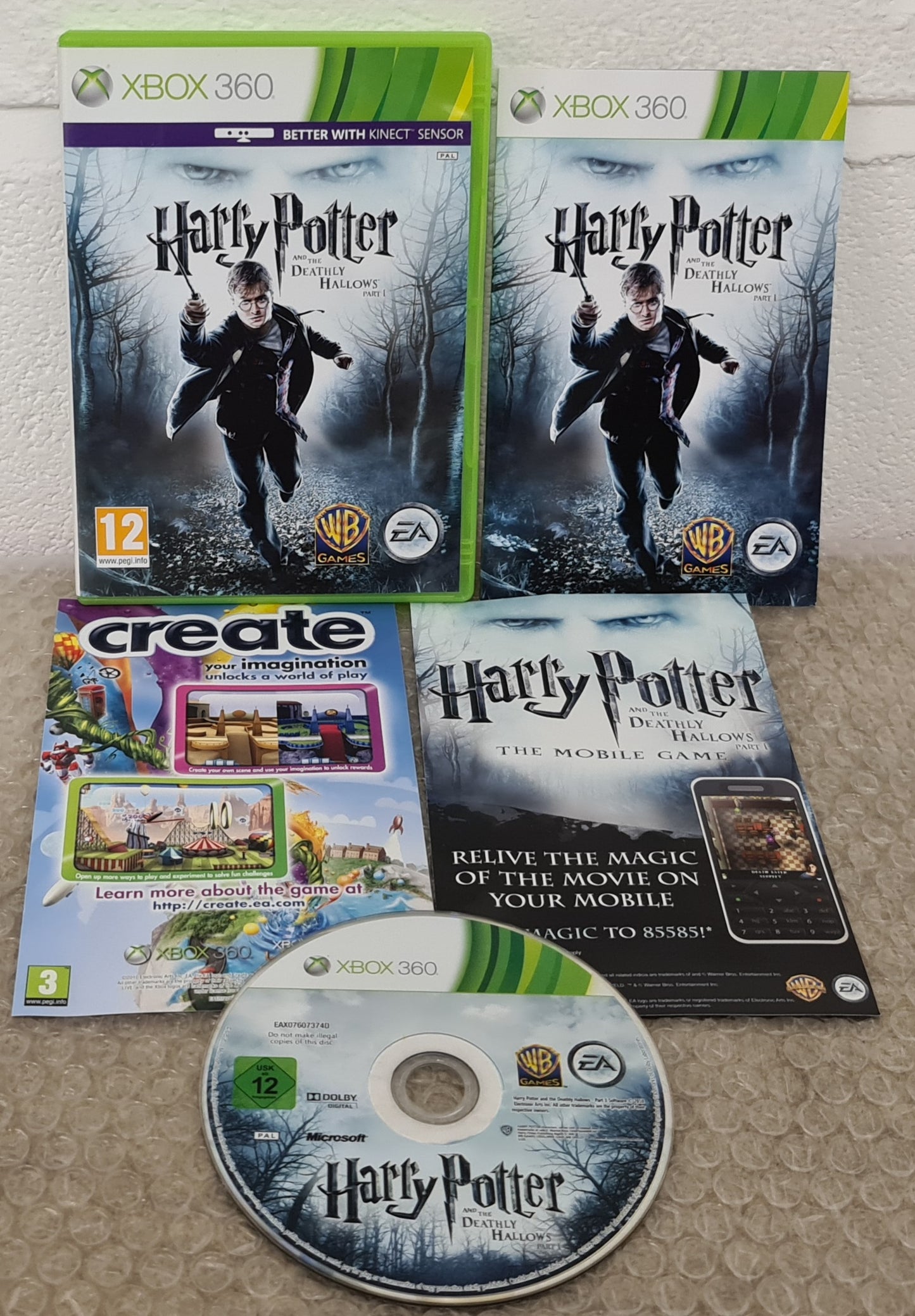 Harry Potter and the Deathly Hallows Part 1 Microsoft Xbox 360