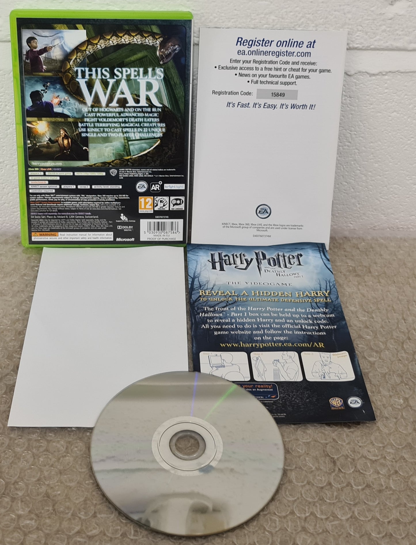 Harry Potter and the Deathly Hallows Part 1 Microsoft Xbox 360