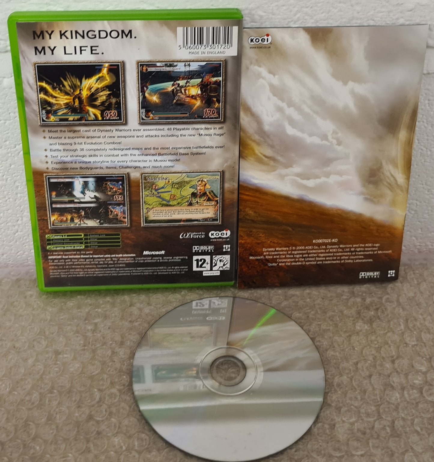 Dynasty Warriors 5 Microsoft Xbox Game