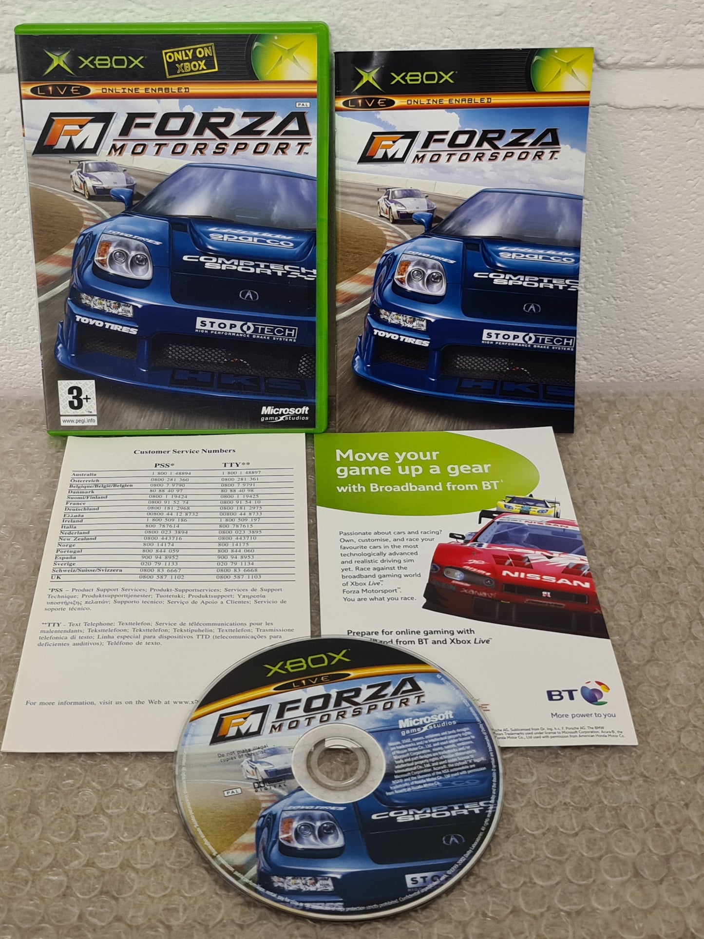 Forza Motorsport Microsoft Xbox Game