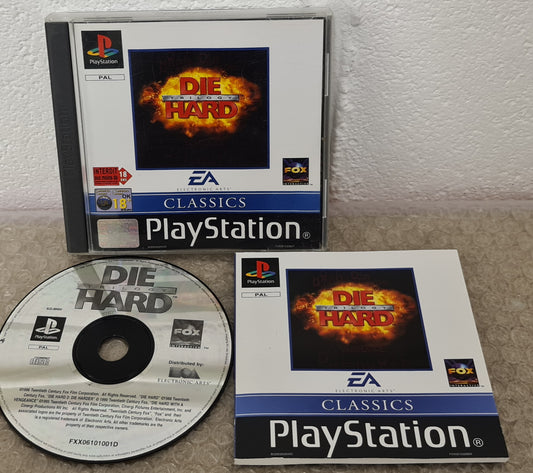 Die Hard Trilogy Classics Sony Playstation 1 (PS1) Game