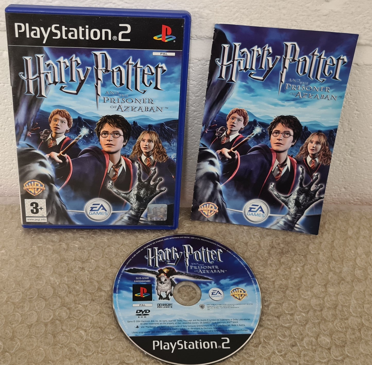 Harry Potter and the Prisoner of Azkaban Sony Playstation 2 (PS2) Game VGC