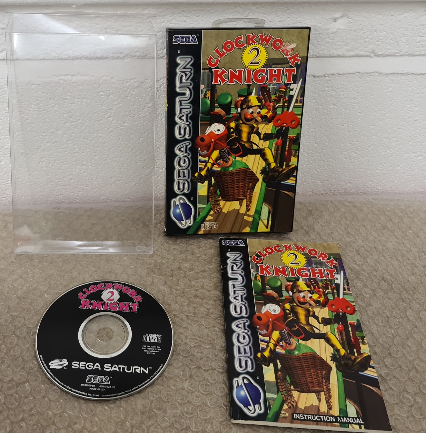 Clockwork Knight 2 Sega Saturn RARE Game