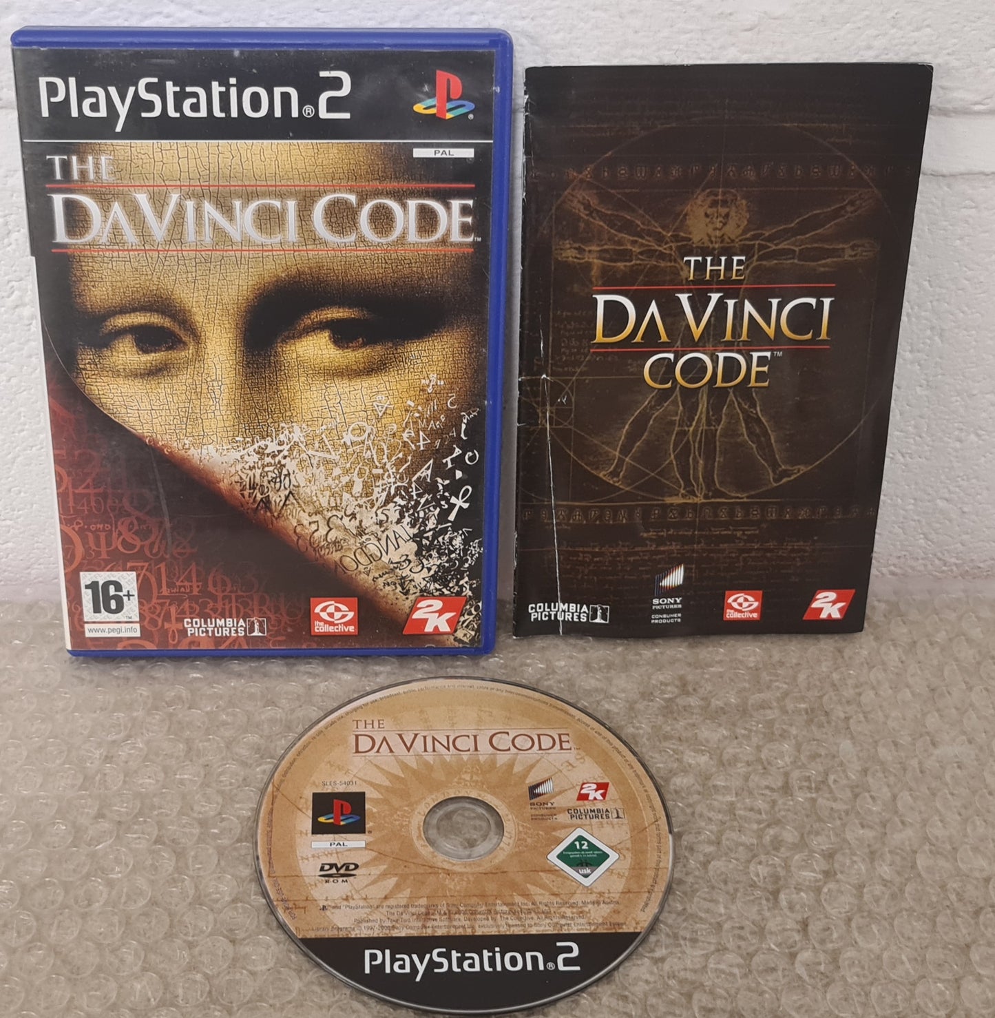 The Da Vinci Code Sony Playstation 2 (PS2) Game