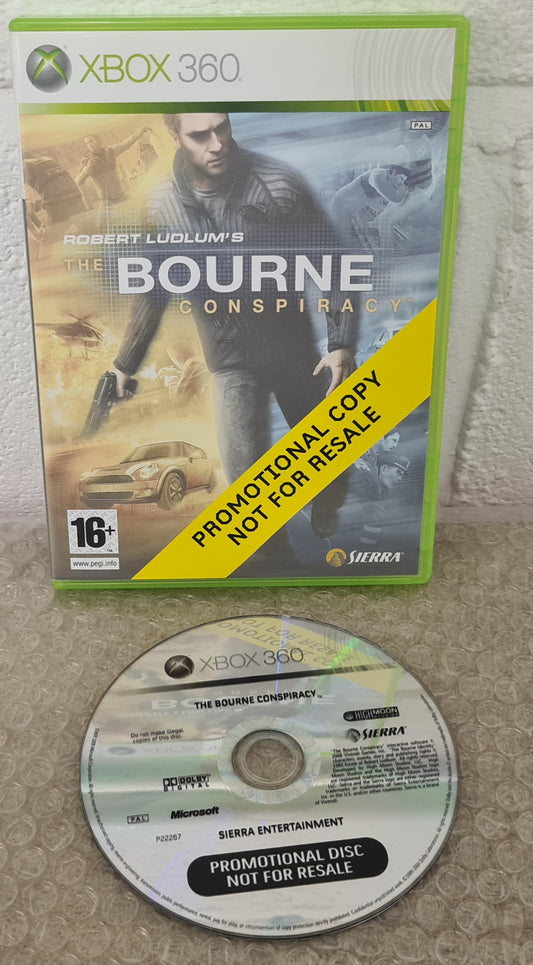 The Bourne Conspiracy RARE Promotional Copy Not For Resale Microsoft Xbox 360 Game