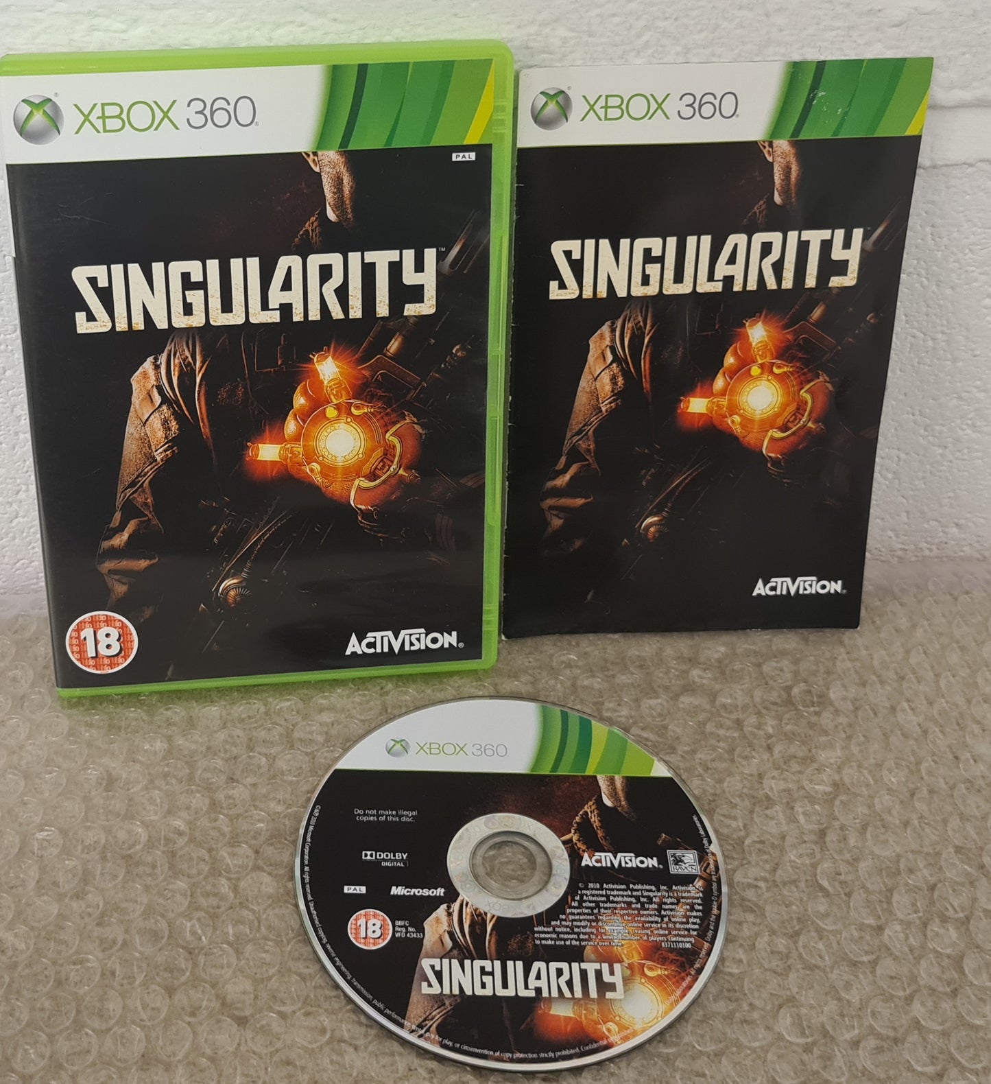 Singularity Microsoft Xbox 360 Game
