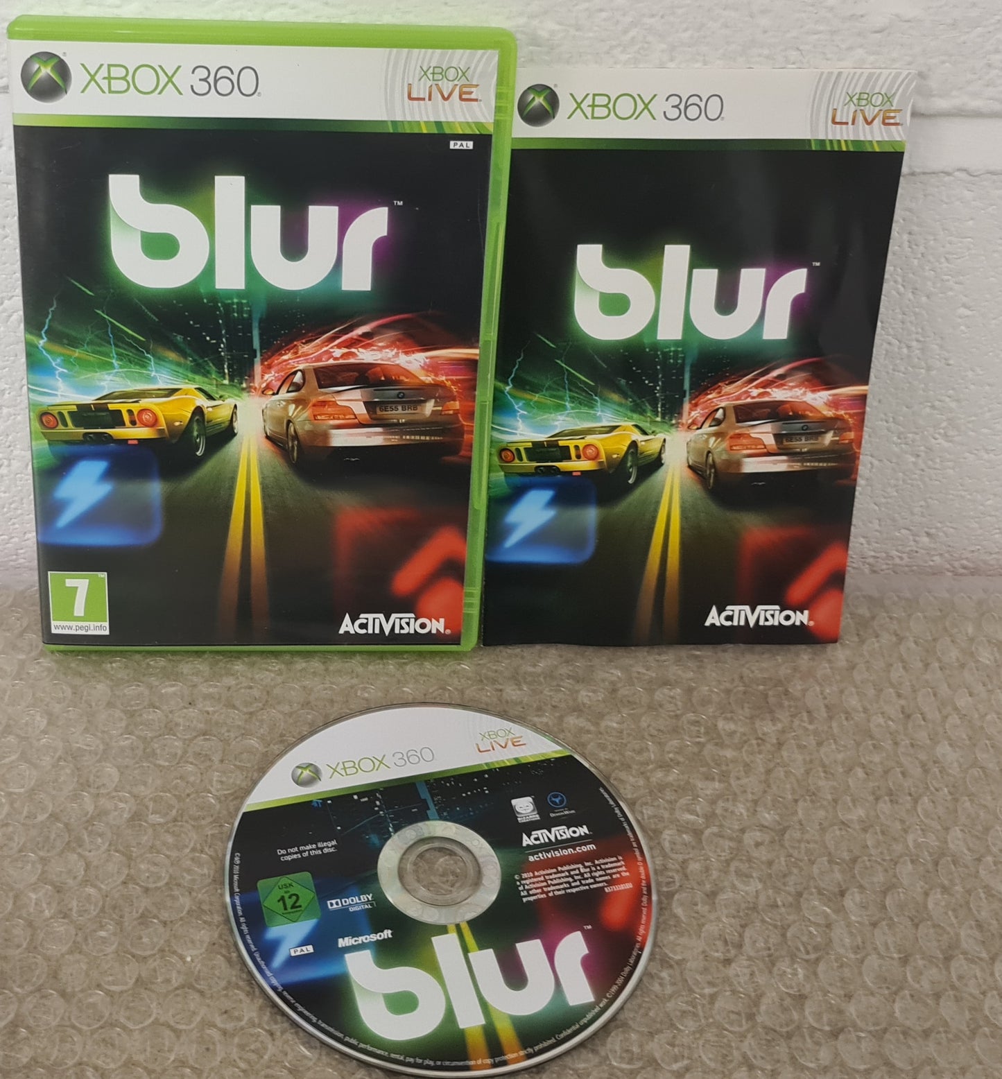 Blur Microsoft Xbox 360 Game