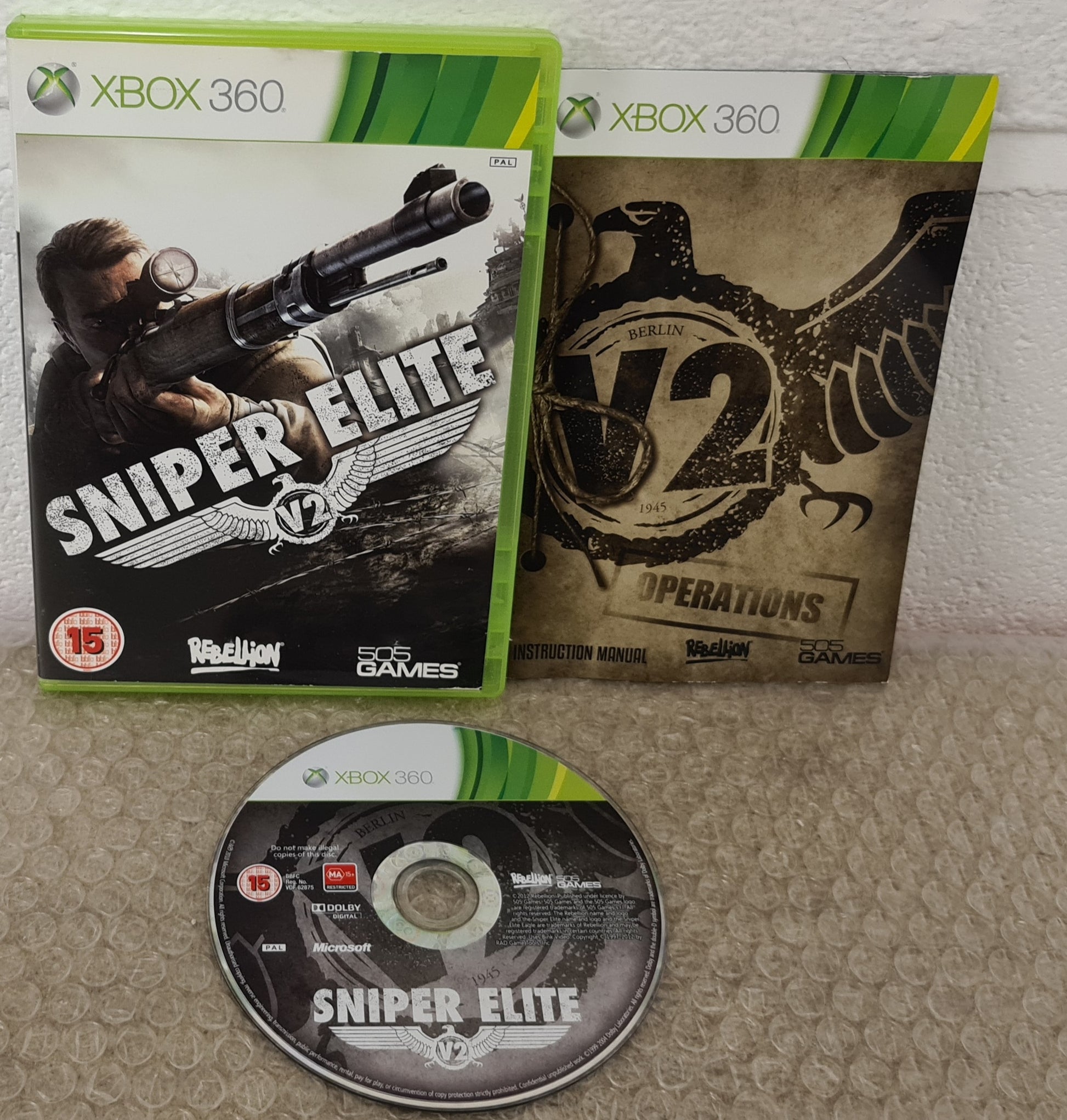 Sniper Elite V2 Microsoft Xbox 360 Game – Retro Gamer Heaven