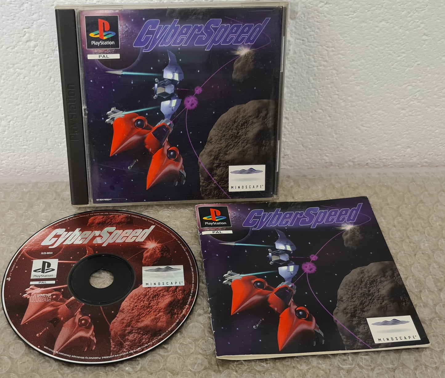 CyberSpeed Sony Playstation 1 (PS1) Game