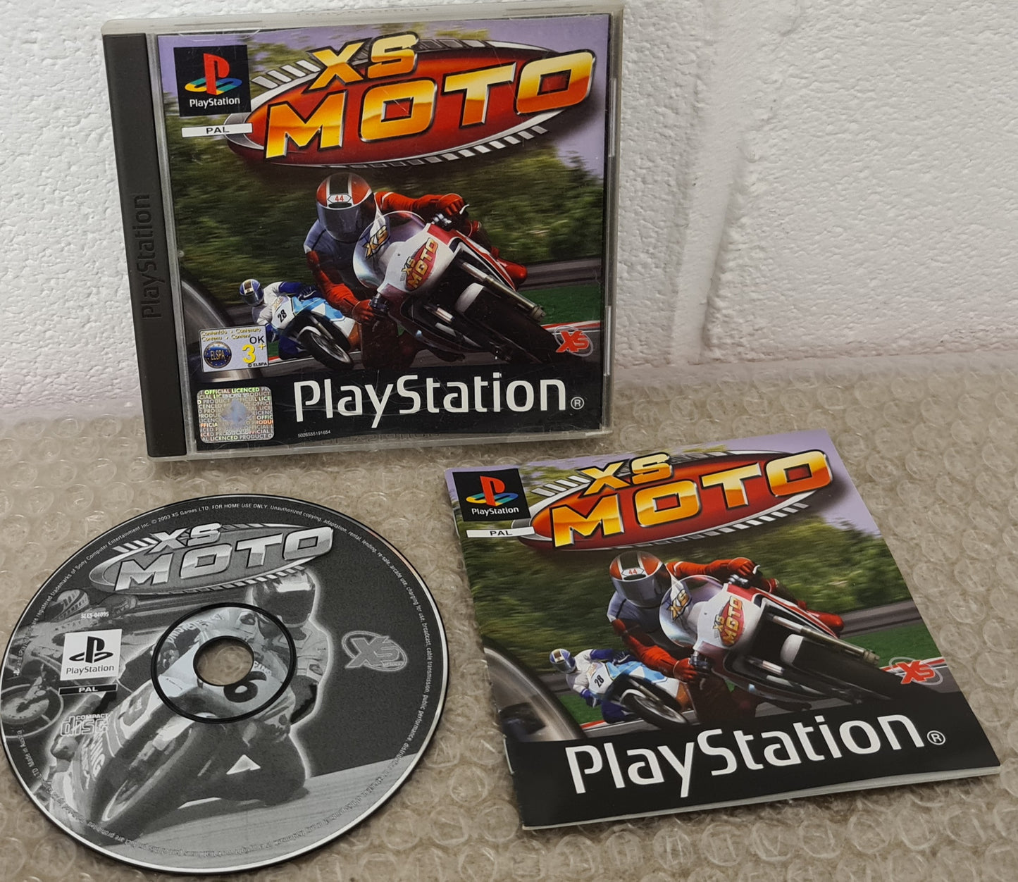 XS Moto Sony Playstation 1 (PS1) Game