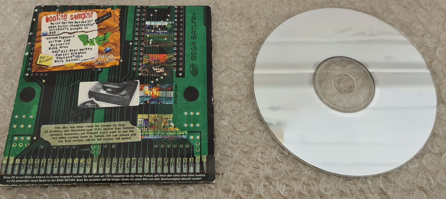 Bootleg Sampler Sega Saturn Game Demo