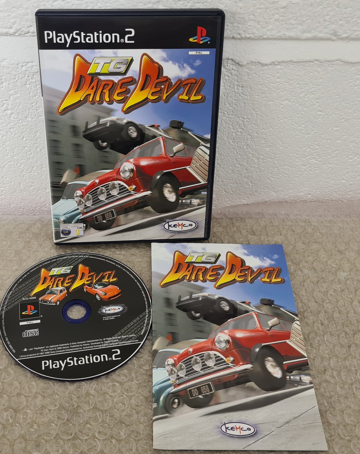 TG Dare Devil Sony Playstation 2 (PS2) Game