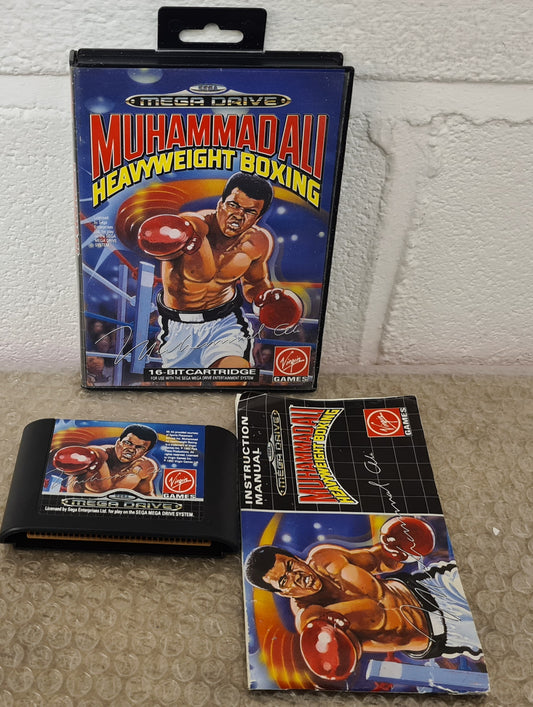 Muhammed Ali Heavyweight Boxing Sega Mega Drive Game