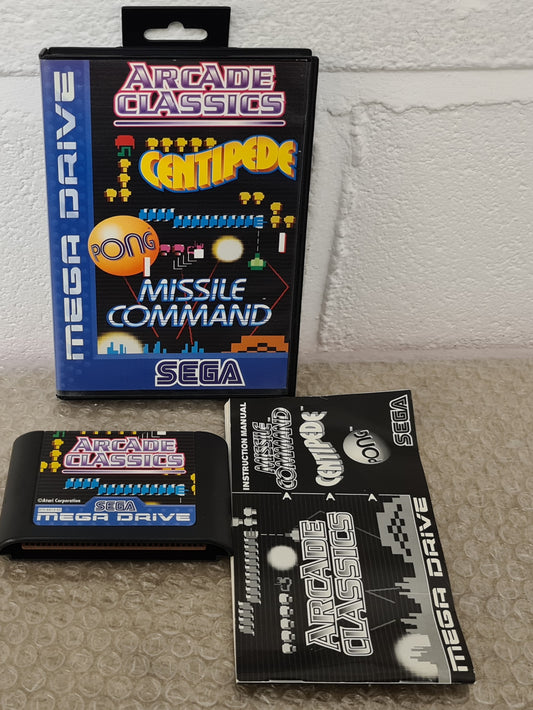 Arcade Classics Sega Mega Drive Game