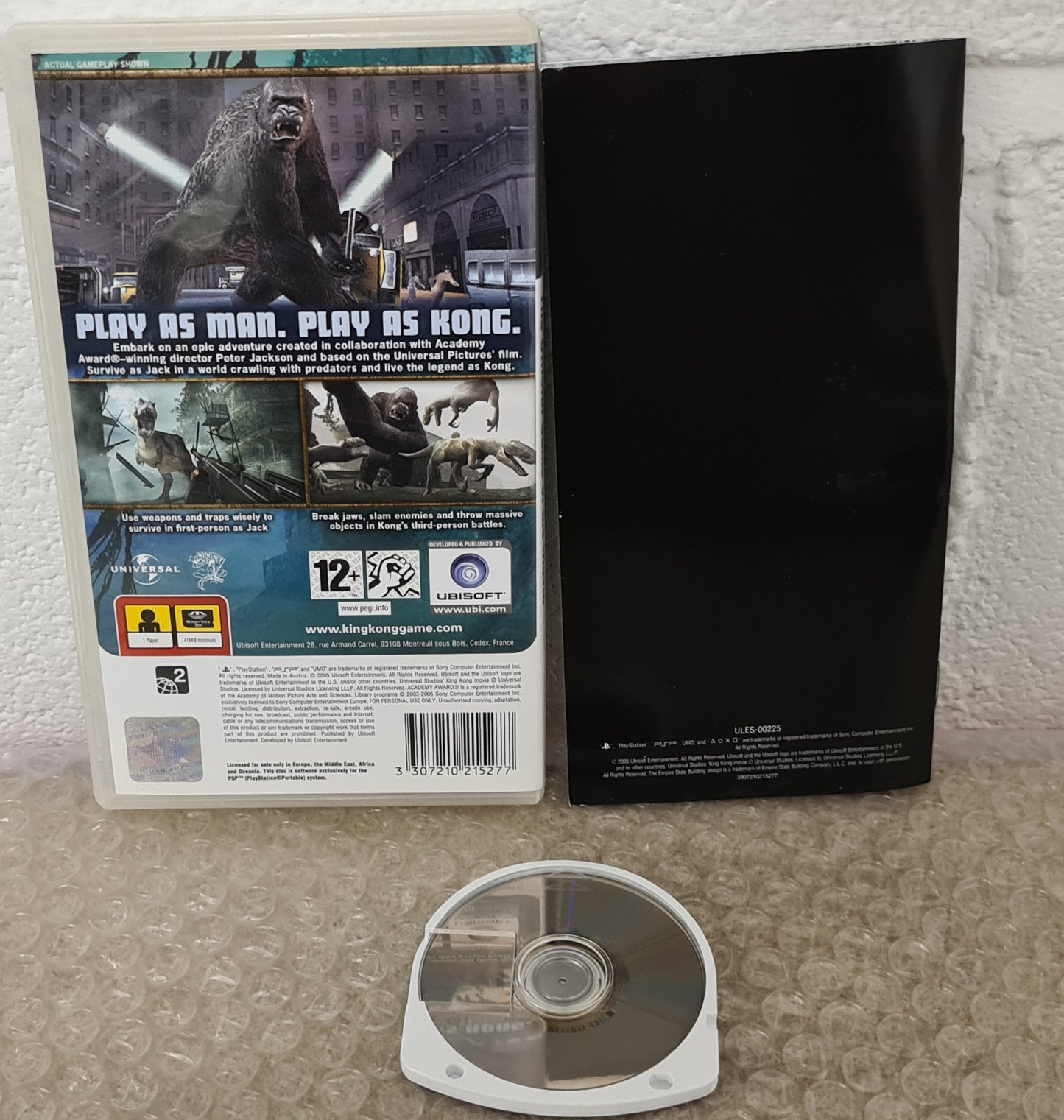 Peter Jackson's King Kong Sony PSP Game