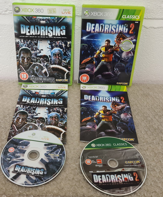 Dead Rising 1 & 2 Microsoft Xbox 360 Game Bundle