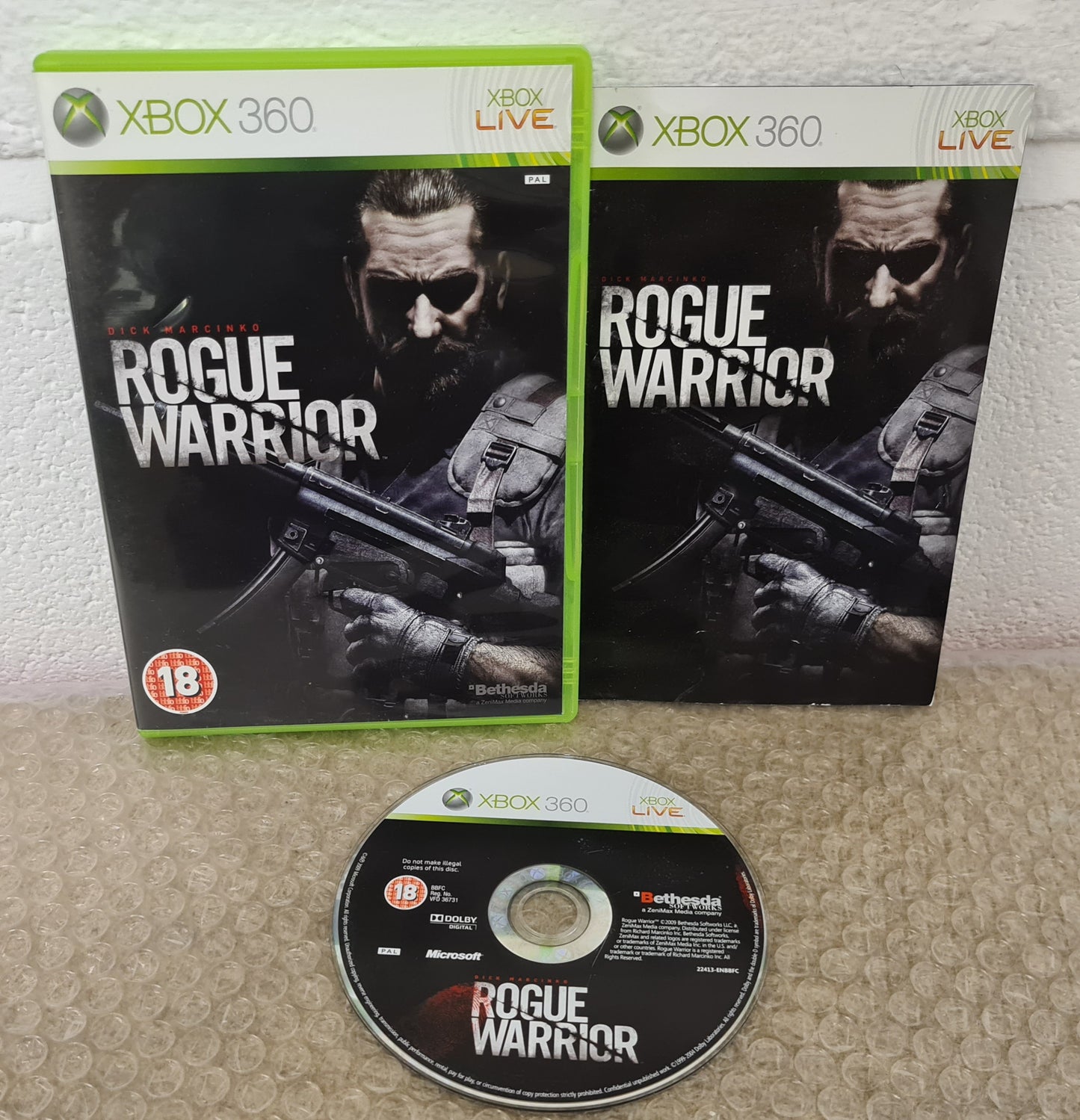 Rogue Warrior Microsoft Xbox 360 Game