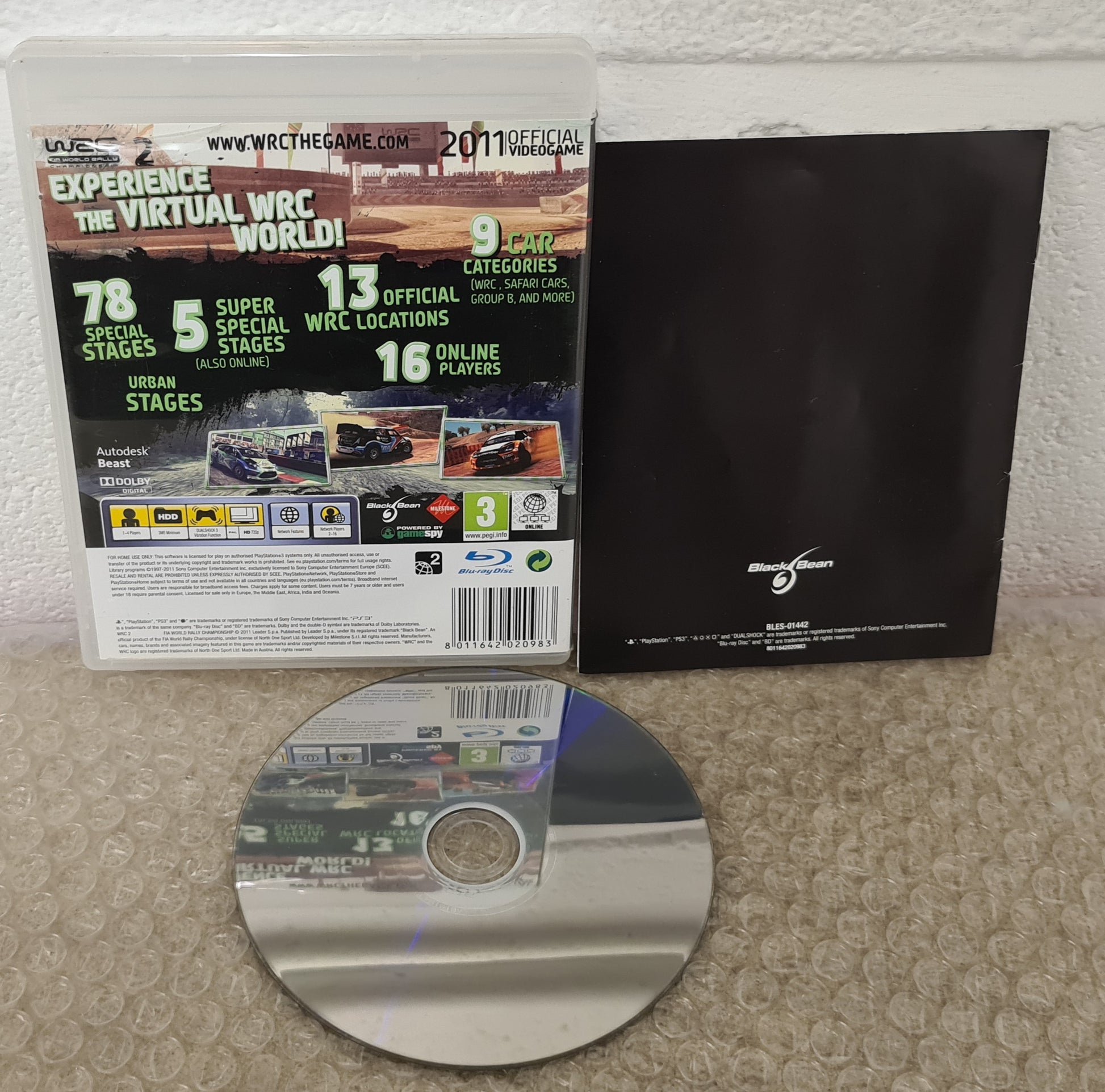 WRC 2 FIA World Rally Championship Sony Playstation 3 (PS3) Game – Retro  Gamer Heaven