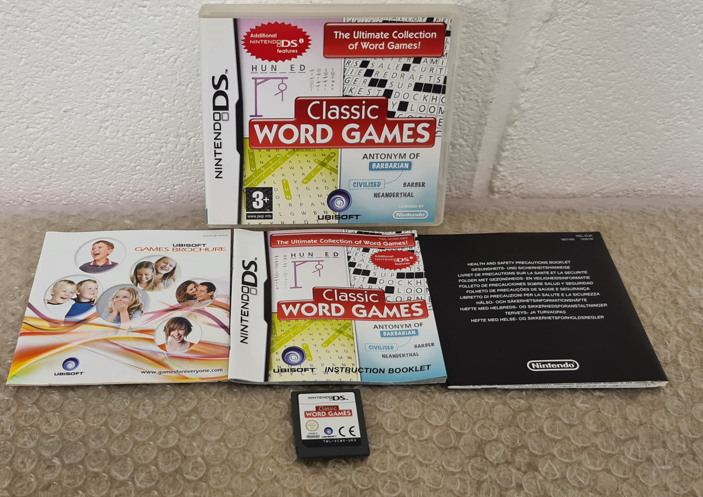 Classic Word Games Nintendo DS Game