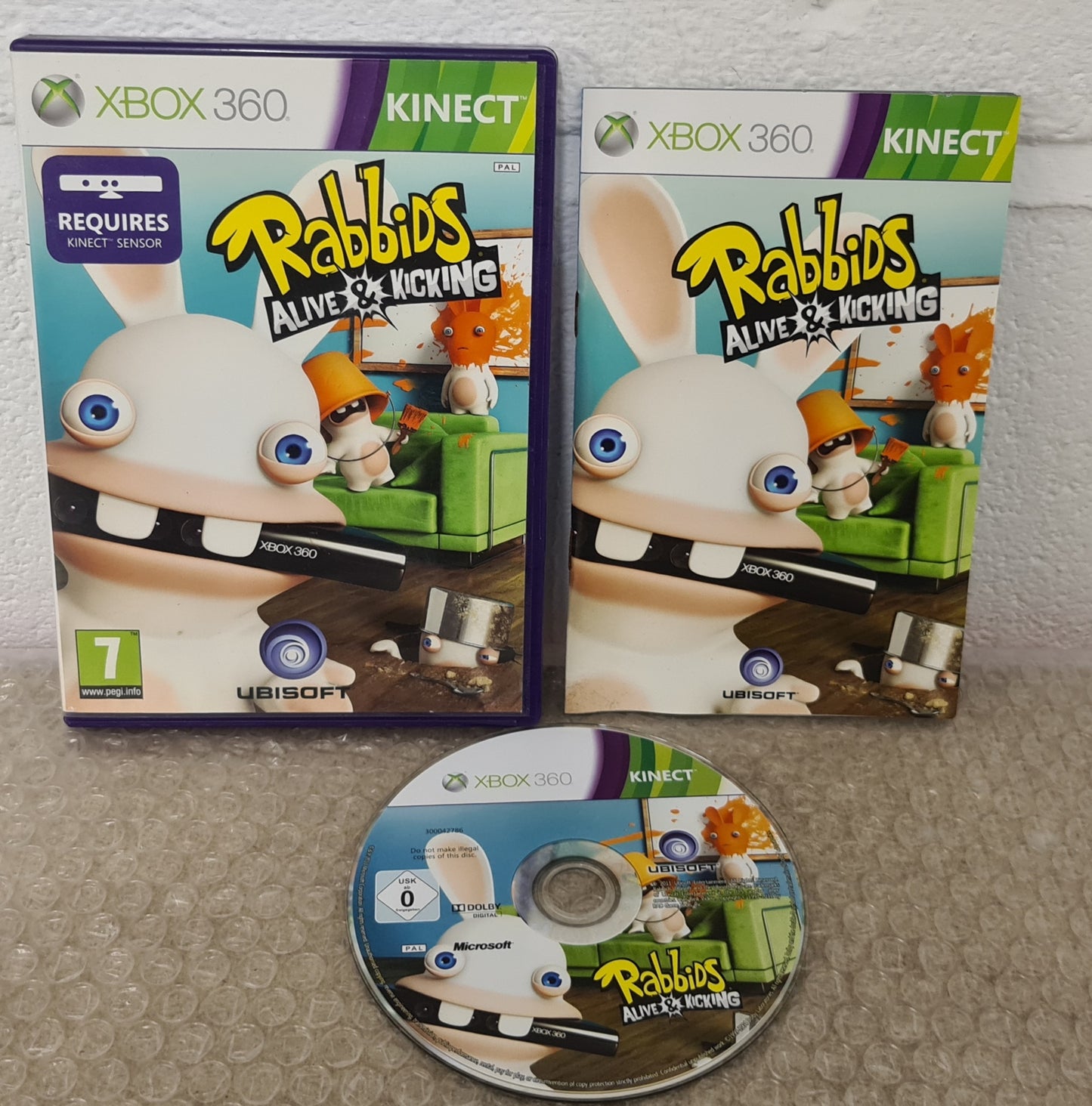 Rabbids Alive & Kicking Microsoft Xbox 360 Game