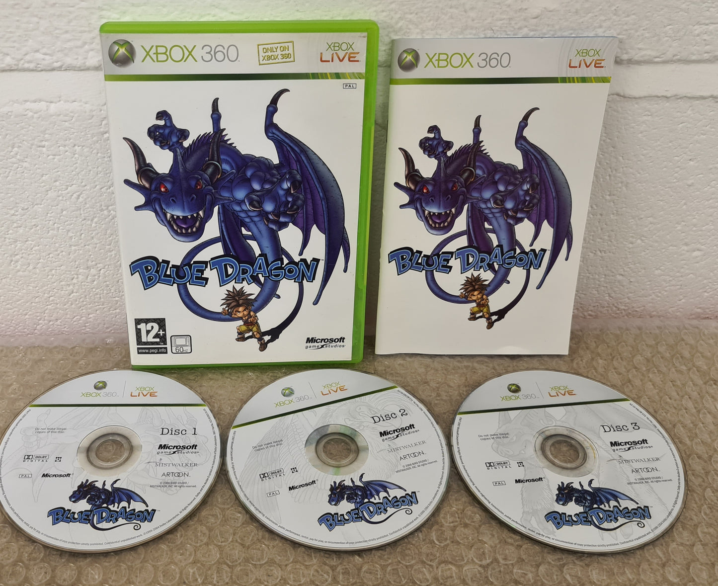 Blue Dragon Microsoft Xbox 360 Game