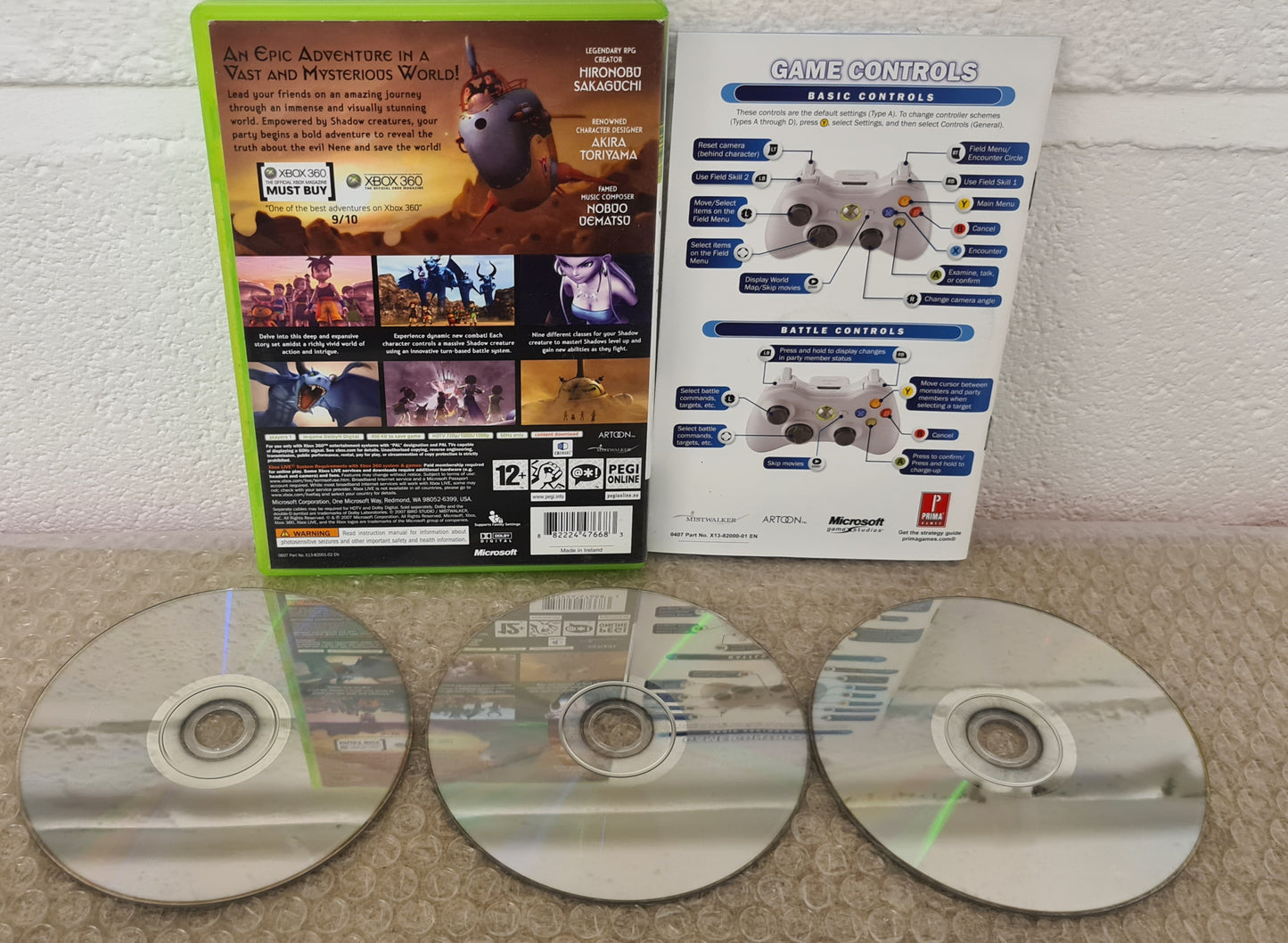 Blue Dragon Microsoft Xbox 360 Game
